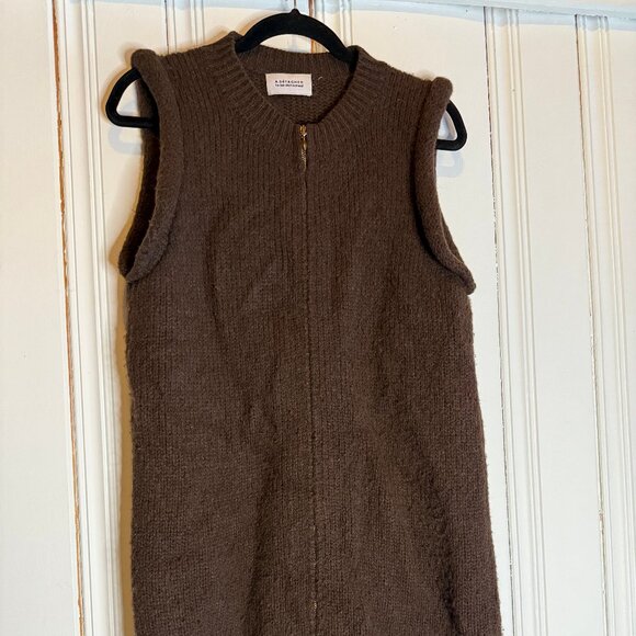 A detacher sweater vest coat - Picture 5 of 6